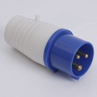 Вилка переносна 7033 63А 220В 2Р+Е IP67 LEE