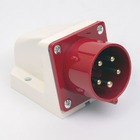 Вилка стаціонарна 515 16А 380В 3Р+N+Е IP44 TAKEL