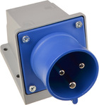 Вилка стаціонарна серії UСombi 3P 32A IP 44