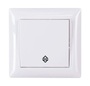 Вимикач вн. устан. прохідний білий IP20 TNSy Latina