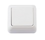 Вимикач зовн. устан. 1-кл. білий IP20 TNSy Leon TNSy