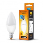LED лампа VIDEX C37eD 6W E14 4100K 220V димерна