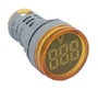 Вольтметр AD22V 60-500В АC жовтий TNSy