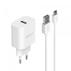 Зарядний пристрій HAVIT HV-ST113 USB з кабелем Type-C