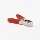 Зажим електричний ЗКС-18 (75мм) червоний