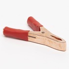 Зажим електричний ЗКС-6 (100мм) червоний