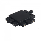 З'єднувач для магнітного шинопровода VIDEX VL-TRMS-FC02B Т- подібний